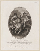 KG 16282
<br/>
Shakespeare, Merry wives of Windsor: Falstaff thrown into the water
<br/>
<em>Taylor, Charles</em>